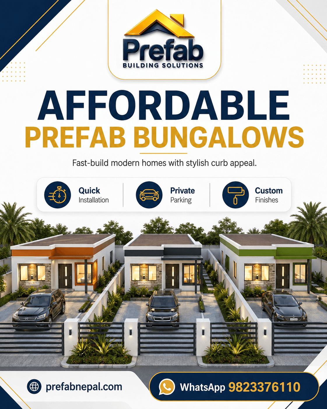 Affordable Prefab Bungalow, product image 1 of 1