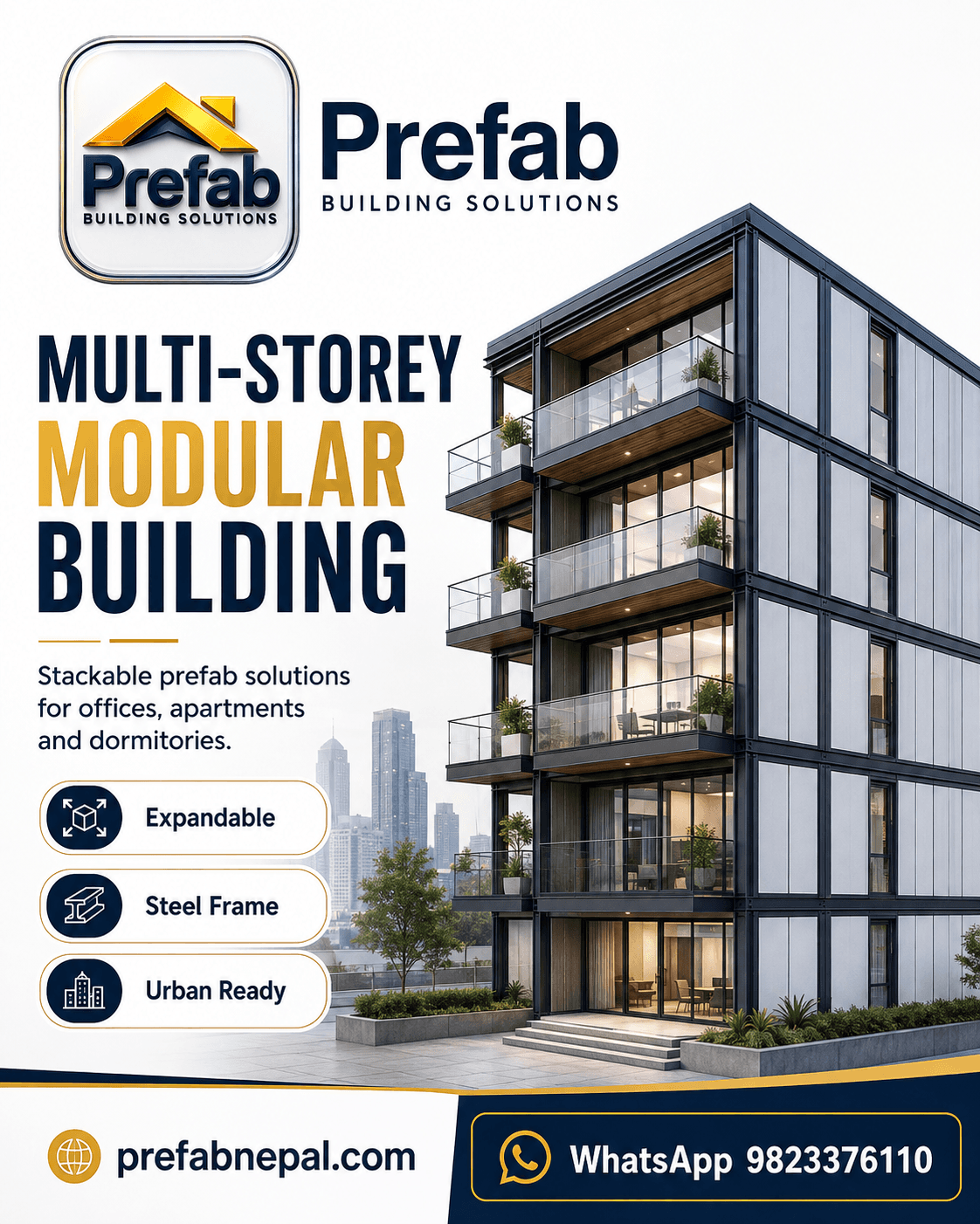 Multi-Storey Modular Building, product image 1 of 1