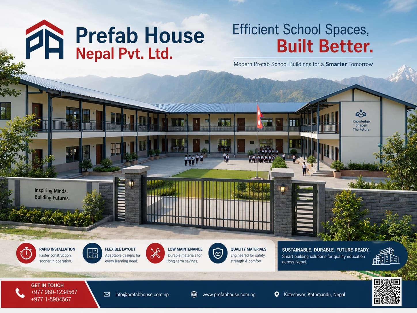 Prefab School Planning Checklist for Nepal